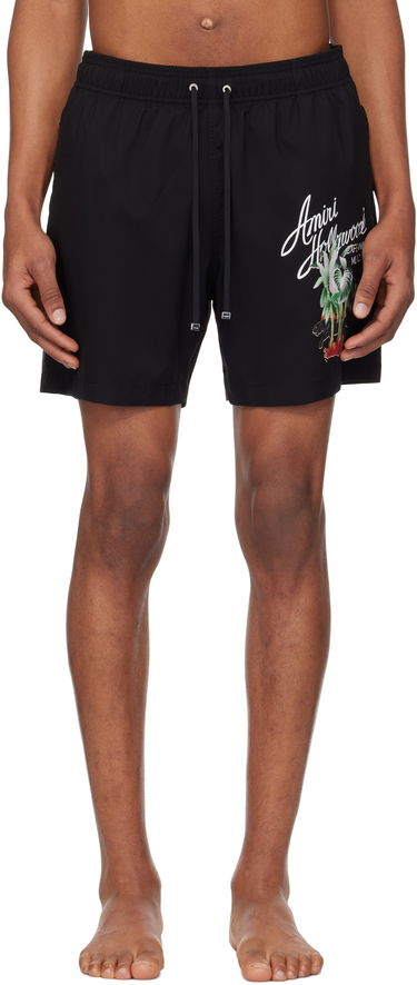 Plavky AMIRI Amiri Hollywood Swim Shorts Čierna | AMSWTK1033, 0