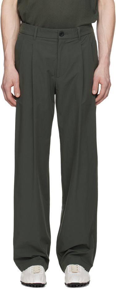 Nohavice NORSE PROJECTS Norse Projects Benn Travel Light Trousers Zelené | N25-0418, 0