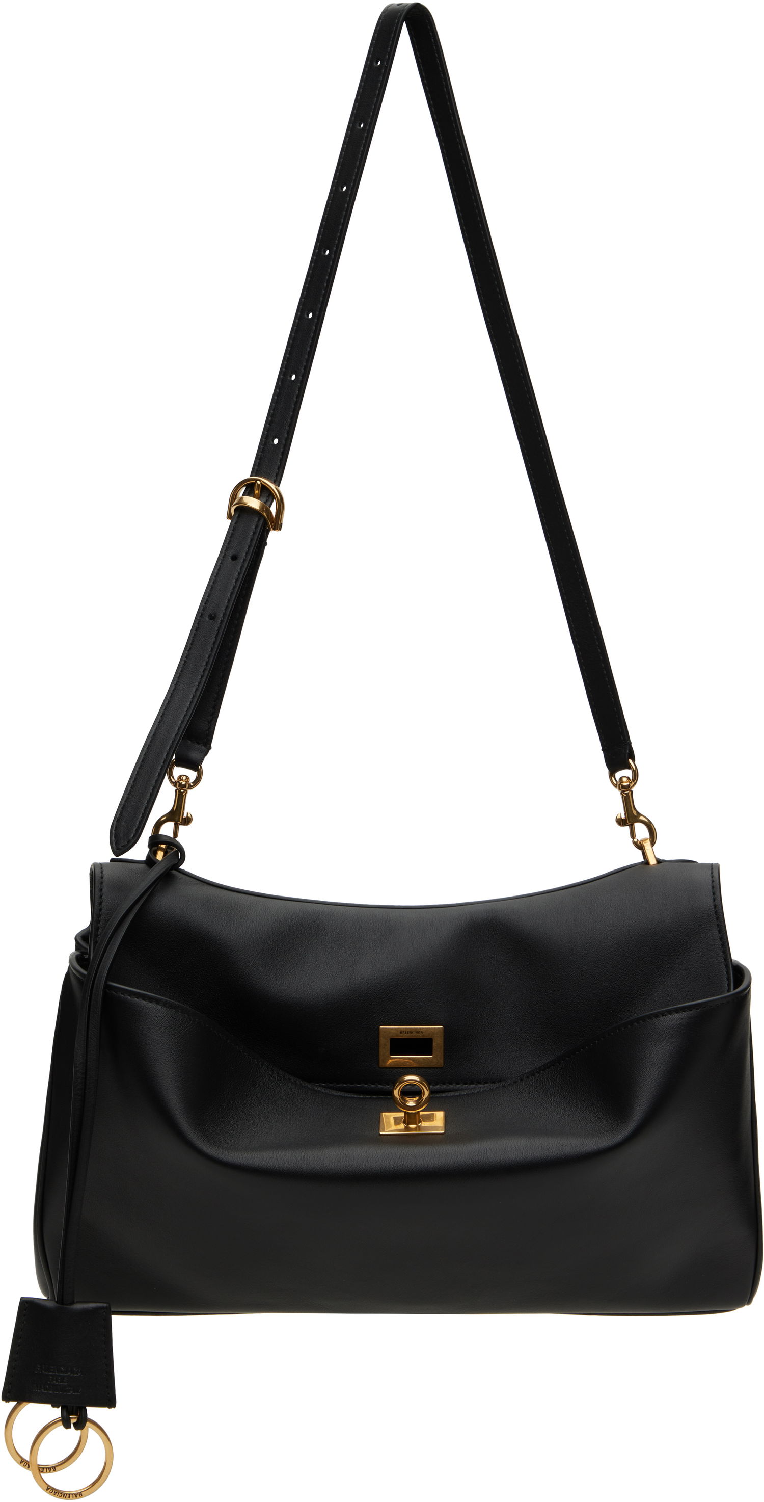 Taška cez rameno Balenciaga Balenciaga Rodeo Shoulder Bag Čierna | 821787 2AA4V, 0