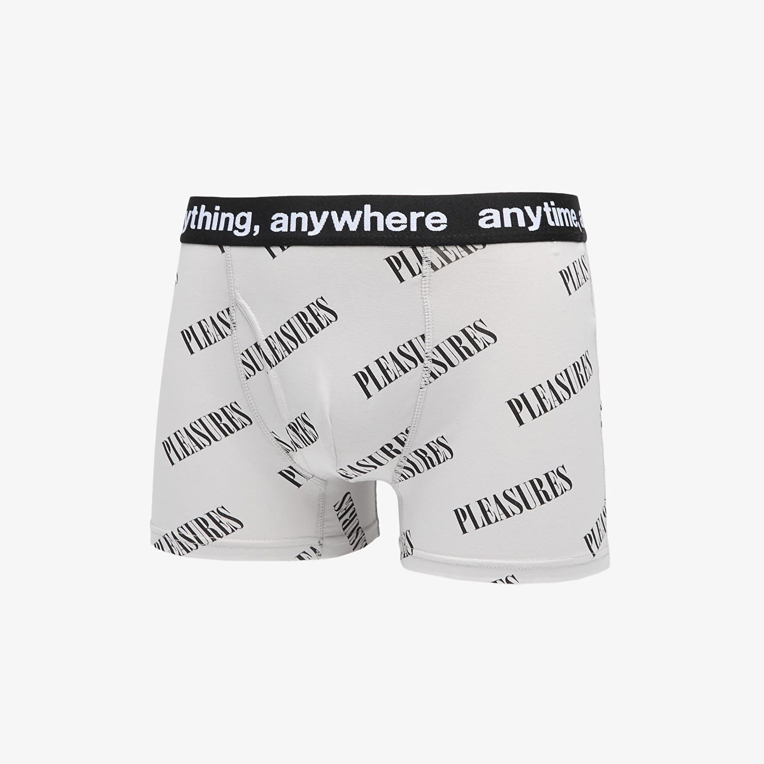 Boxerky Pleasures PLEASURES Anytime Boxer Briefs Biela | P25SU074 GREY, 0