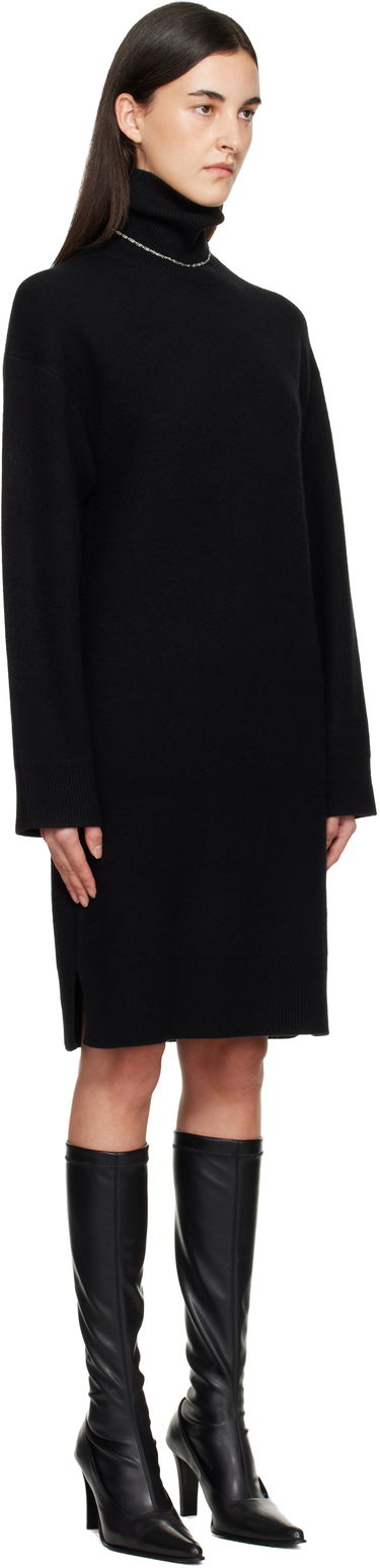 Šaty TOTEME Broad Turtleneck Minidress Čierna | 254-WRD0264-YA0126, 1