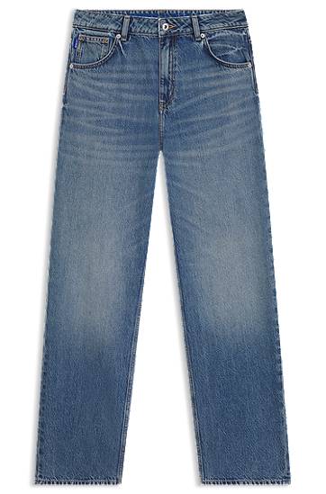 Džínsy BOSS HUGO Loose-Fit Jeans Modrá | 50546357