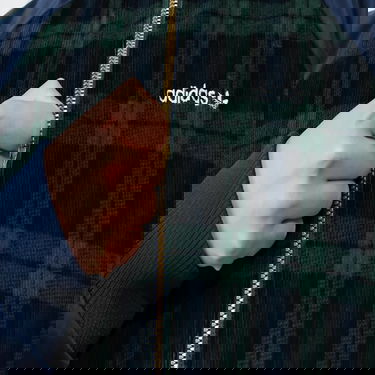 Bomber bunda adidas Performance Tartan Collegiate Zelené | IX1040, 1