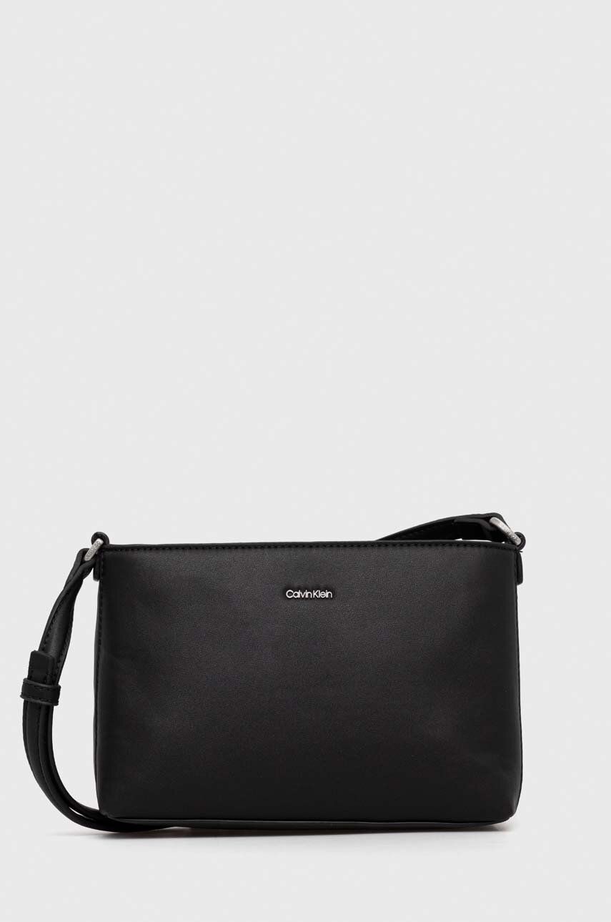 Taška cez rameno CALVIN KLEIN Crossbody Bag Čierna | K60K610927, 0