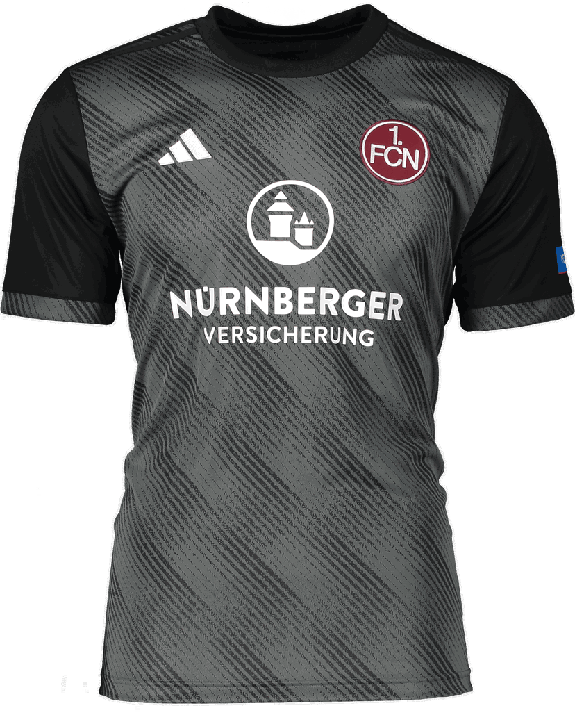 Dres adidas Originals 1.FC Nürnberg jersey 3rd 2024/2025 Šedá | 5fcnis8336