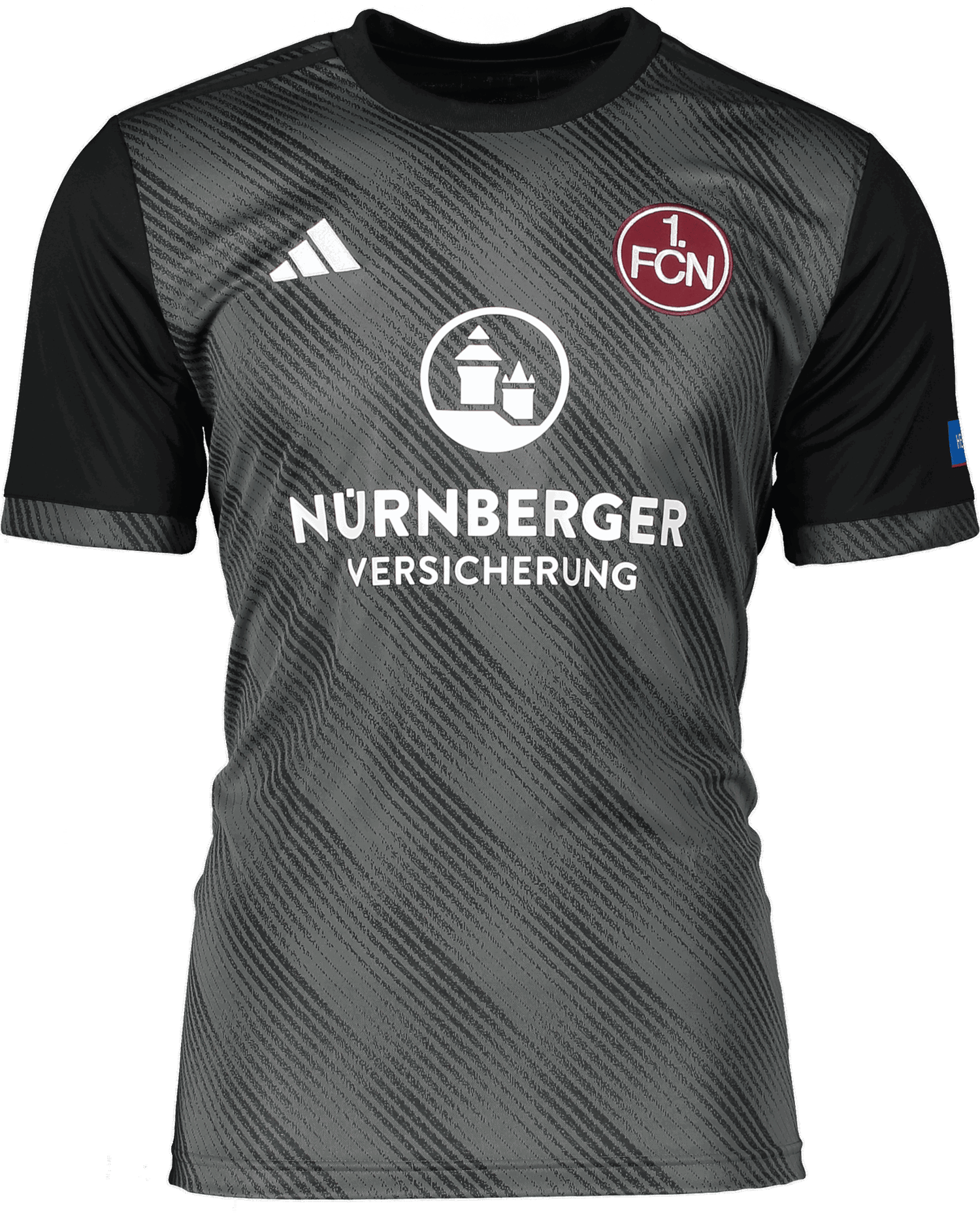 Dres adidas Originals 1.FC Nürnberg jersey 3rd 2024/2025 Šedá | 5fcnis8336, 0