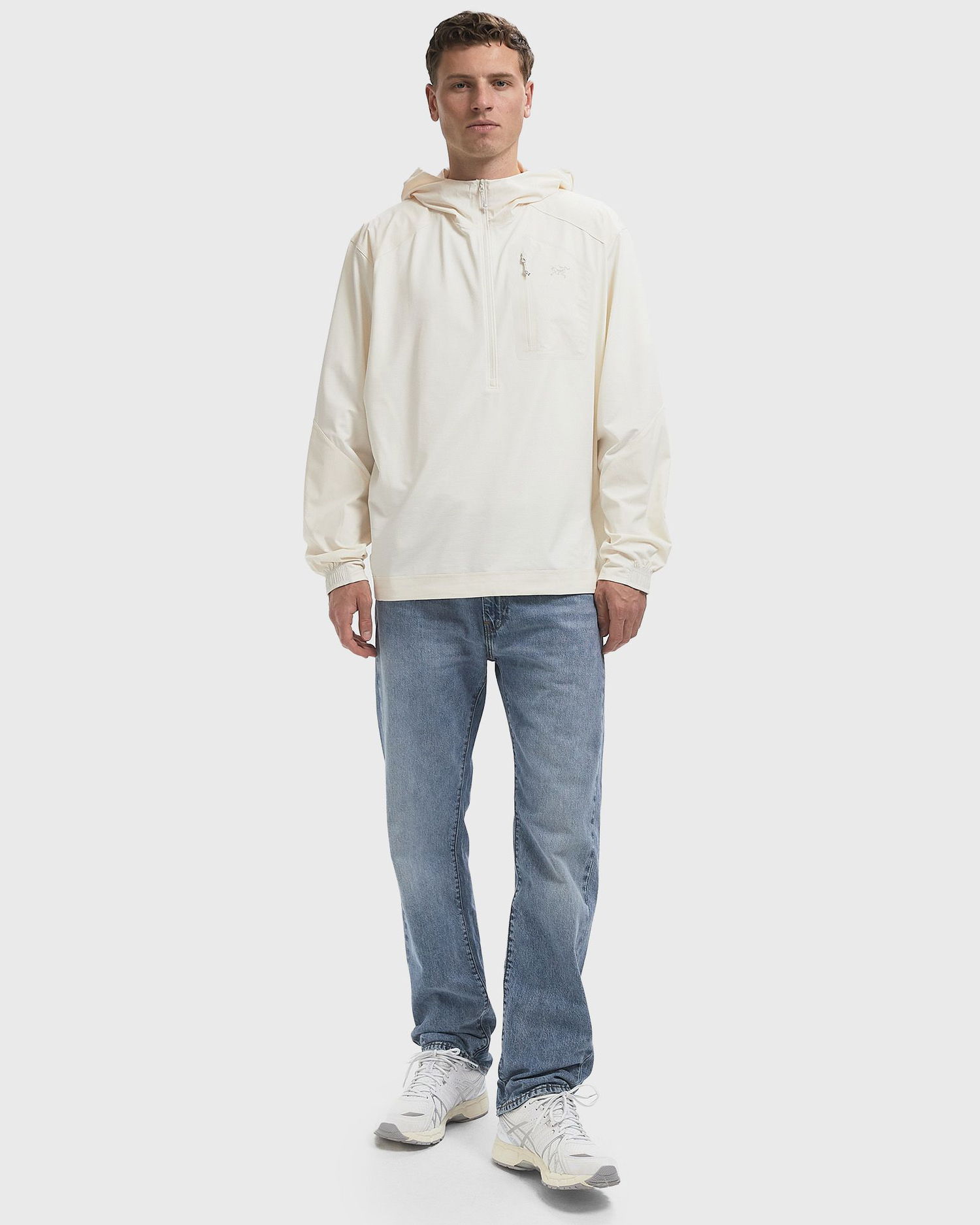 Vetrovka Arcteryx Konseal SL Pullover Hoody Biela | X000009807-ARCTIC-SILK, 1
