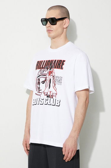 Tričko BILLIONAIRE BOYS CLUB Space Program T-Shirt Biela | B24139, 2