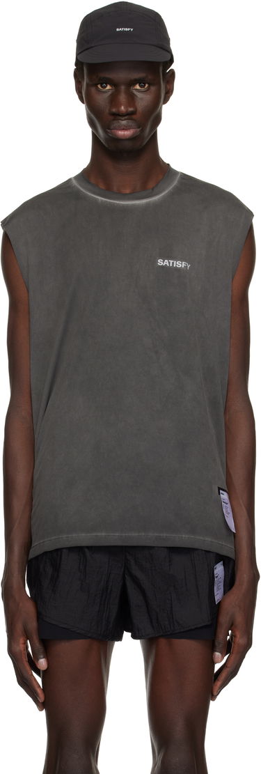Tielko Satisfy Satisfy AuraLite Muscle Tank Top Šedá | 11031-PB-SAB, 0