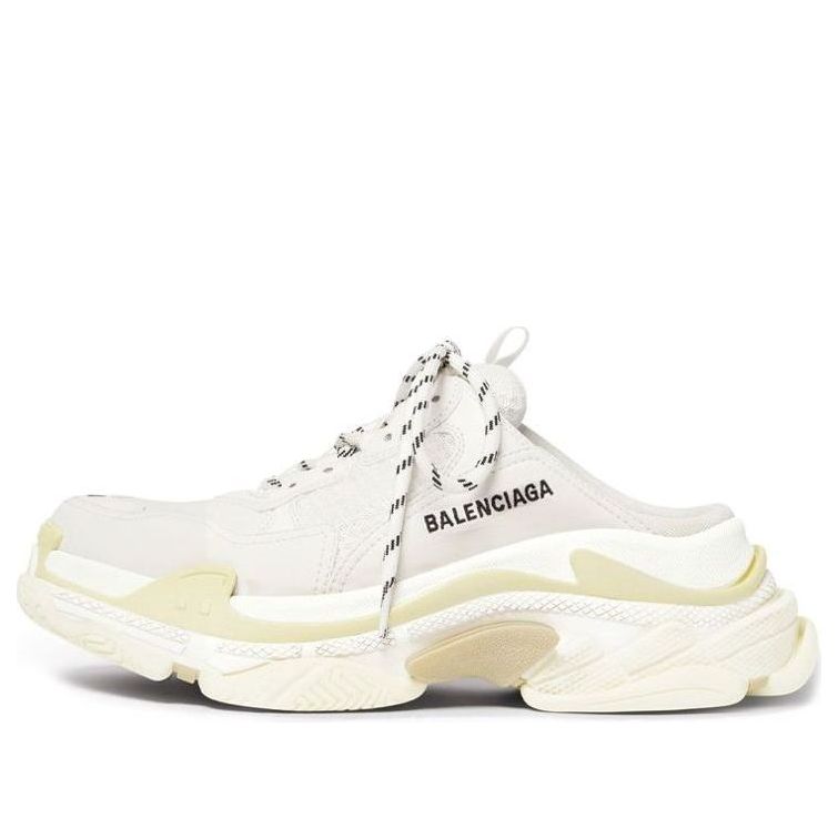 Tenisky a topánky Balenciaga Balenciaga Triple S Mules Biela | 755686W3SM29097