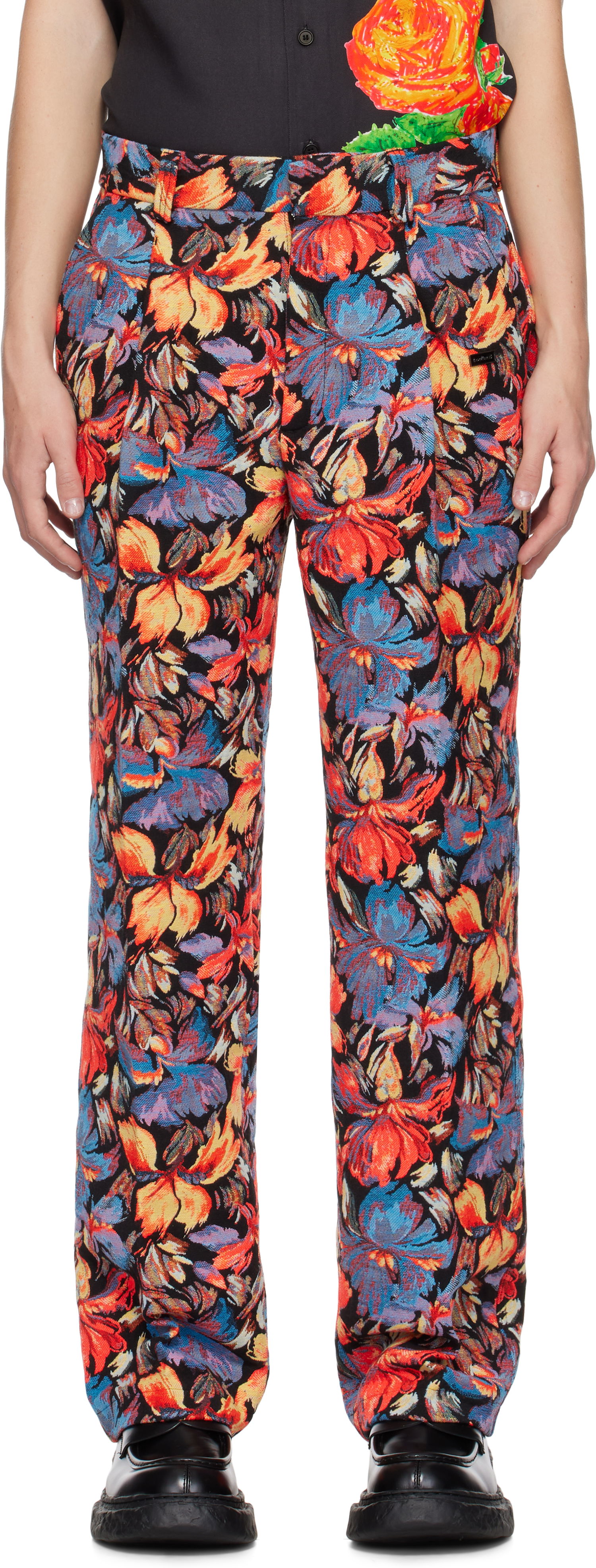 Nohavice Soulland Floral Trousers Rôznofarebný | 42051-1311, 0