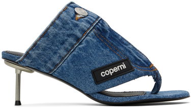 Tenisky a topánky Coperni Open Thong Heeled Sandals Modrá | COPSH51202, 0