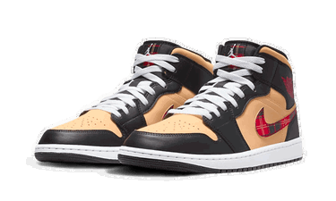 Tenisky a topánky Jordan Air 1 Mid “Tartan Swoosh” Béžová | DZ5329-001, 4