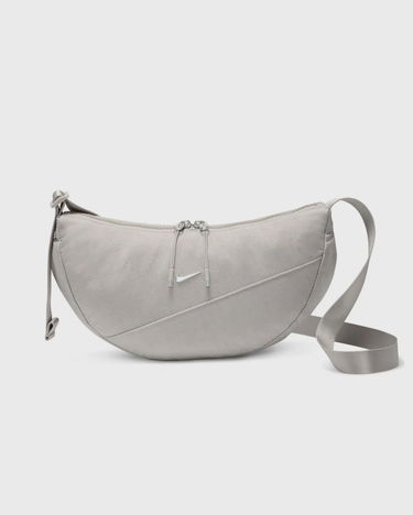 Taška cez rameno Nike Aura Crescent Crossbody Bag Šedá | HQ4370-009, 0