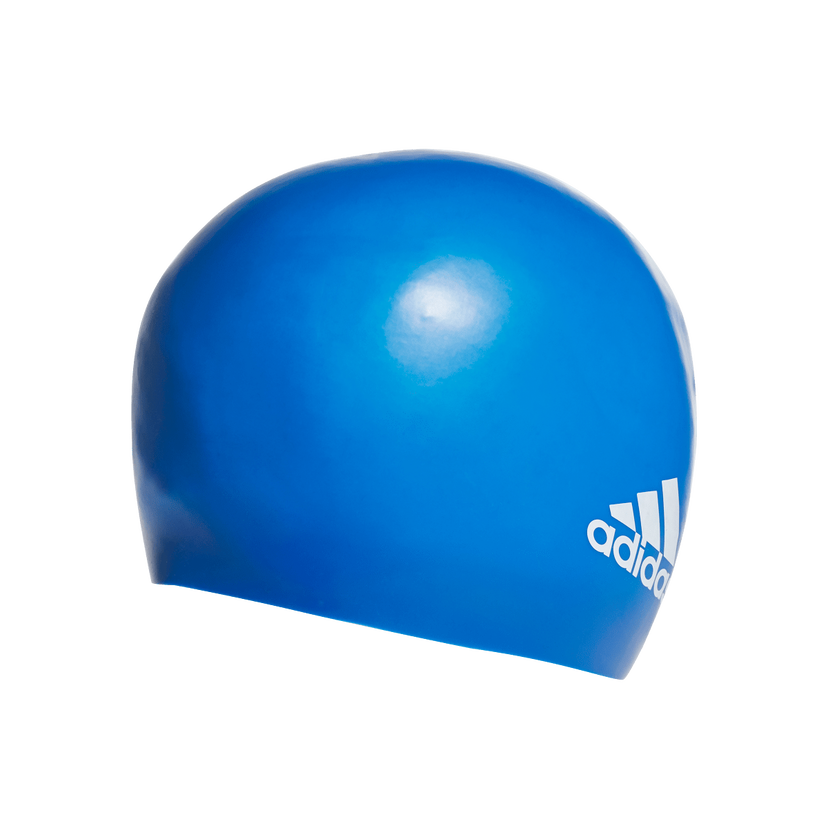 Šiltovka adidas Originals Silicone Logo Swim Cap Modrá | FJ4967