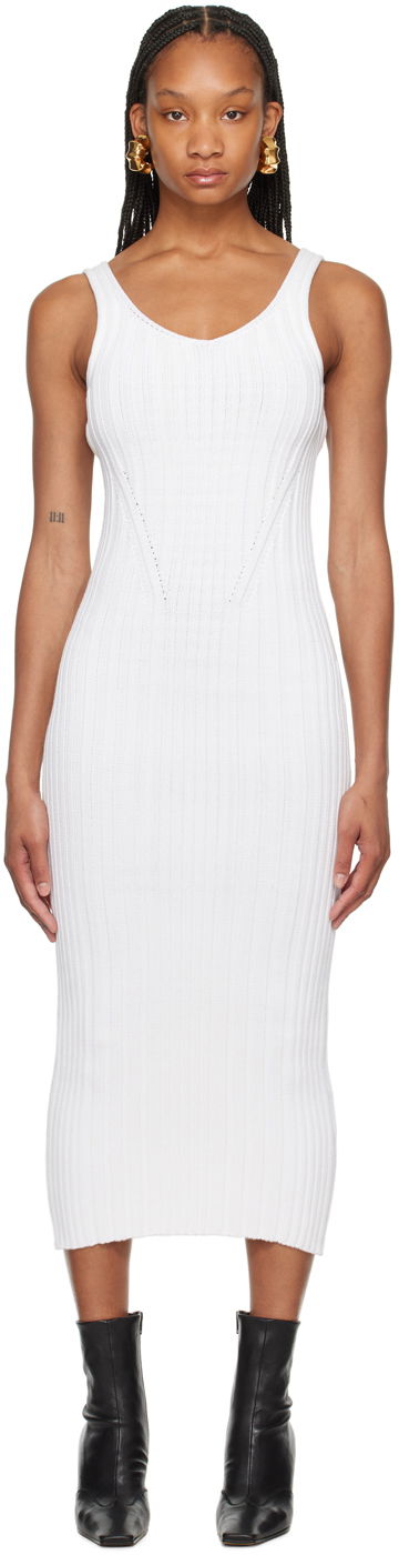 Šaty Khaite 'The Ottilie' Midi Dress Biela | 9525114, 0