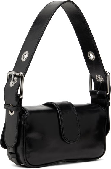 Taška cez rameno BY FAR BY FAR Eloise Leather Shoulder Bag Čierna | MWBSB015CL034BK001PL, 2