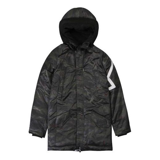 Parka Jordan Jordan Sports Hooded Down Coat Čierna | AA1952-011