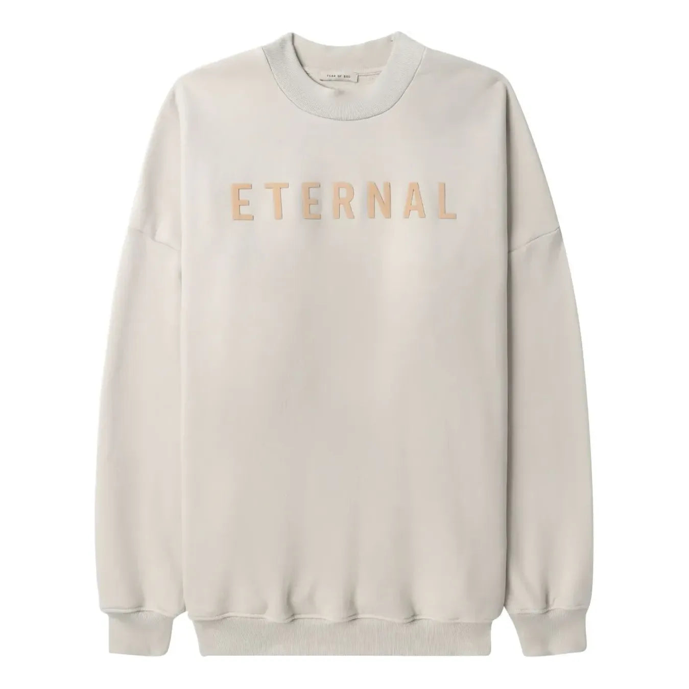 Sveter Fear of God Fear of God ETERNAL Fleece Crewneck Béžová | FOG-SS23-711, 0