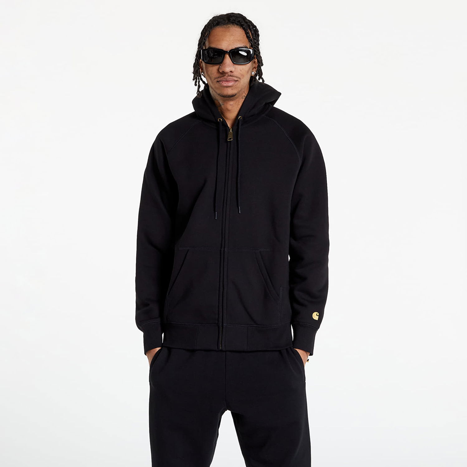 Bunda Carhartt WIP Work In Progress Hooded Čierna | I026385.00FXX, 0