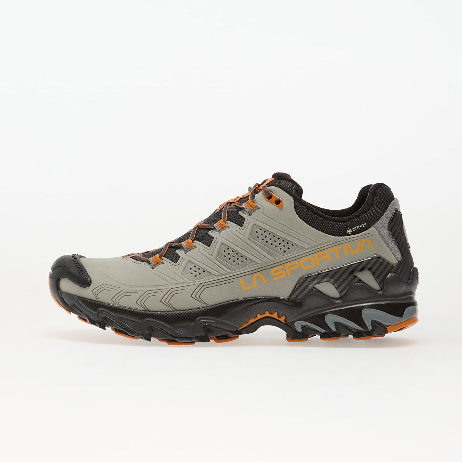 Tenisky a topánky La Sportiva Ultra Raptor II Leather GTX Šedá | ZFHS129 Grey/ Marmalade, 0