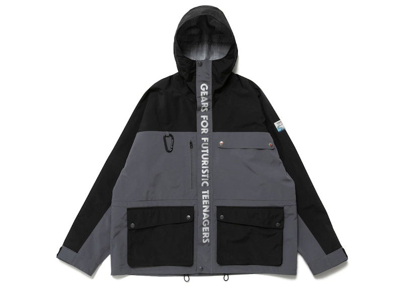 Parka Human Made 3-Layer Shell Jacket Čierna | HM24JK023