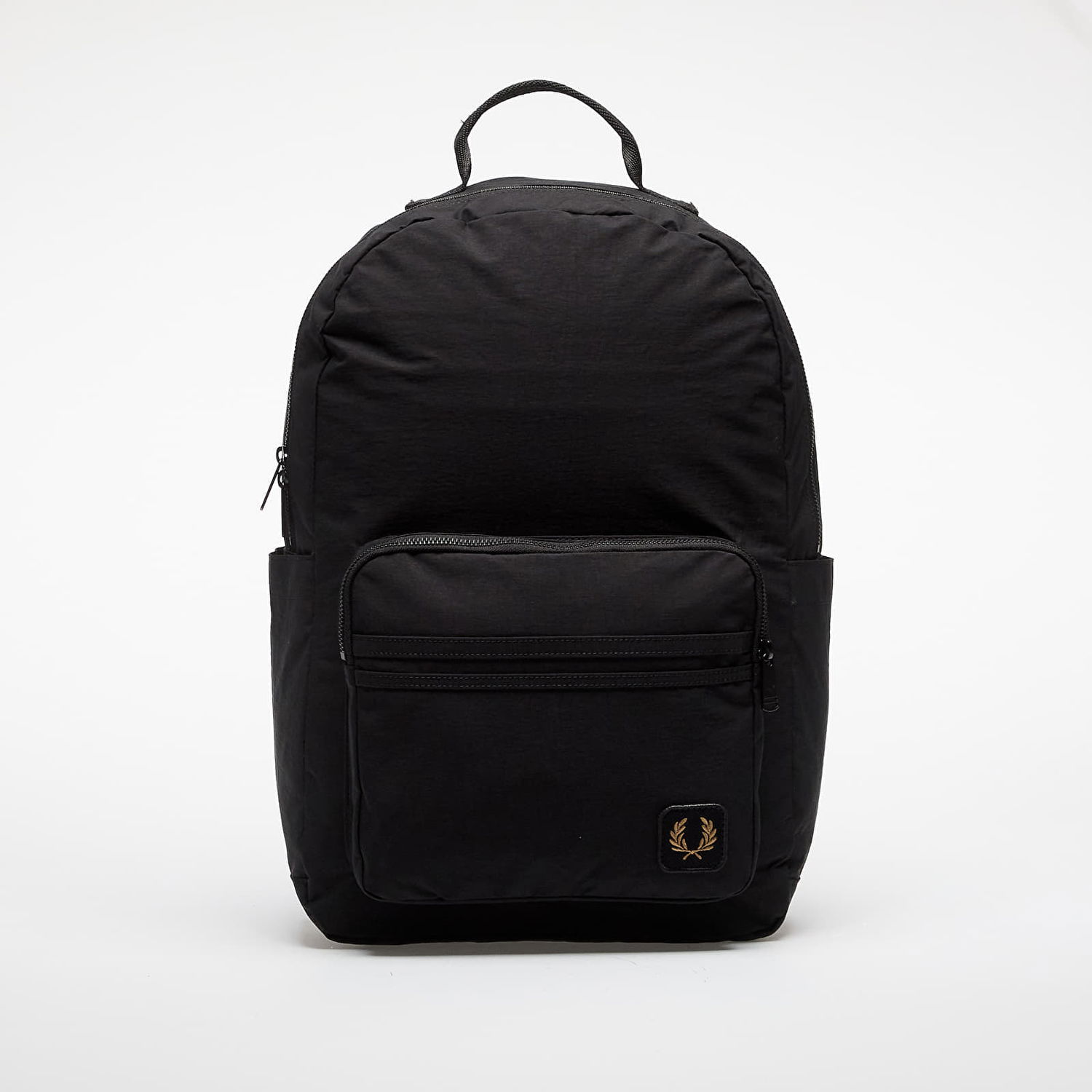 Batoh Fred Perry Fred Perry Nylon Badge Backpack Čierna | L1192 102, 0