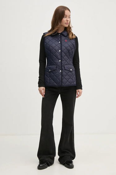 Sveter Polo by Ralph Lauren Black Long Sleeve Button-Down Top Čierna | 211941175, 1
