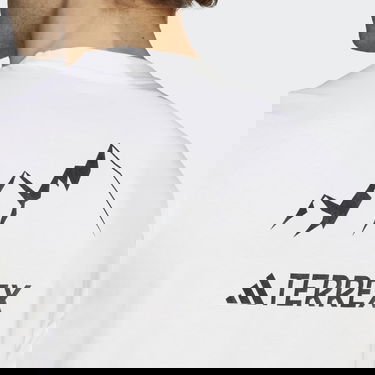 Tričko adidas Performance Terrex Graphic MTN 2.0 Tee Biela | IL2648, 6