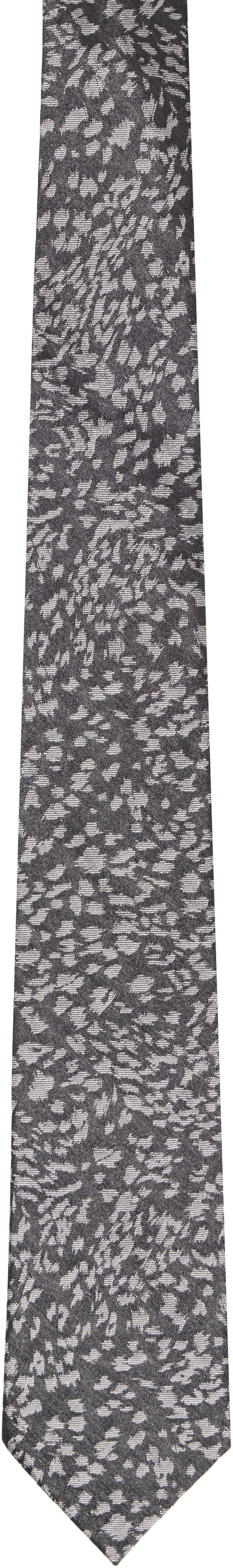 Šál Paul Smith Paul Smith Leopard Lurex Tie Šedá | M1A-0TIE-P41588-79, 0