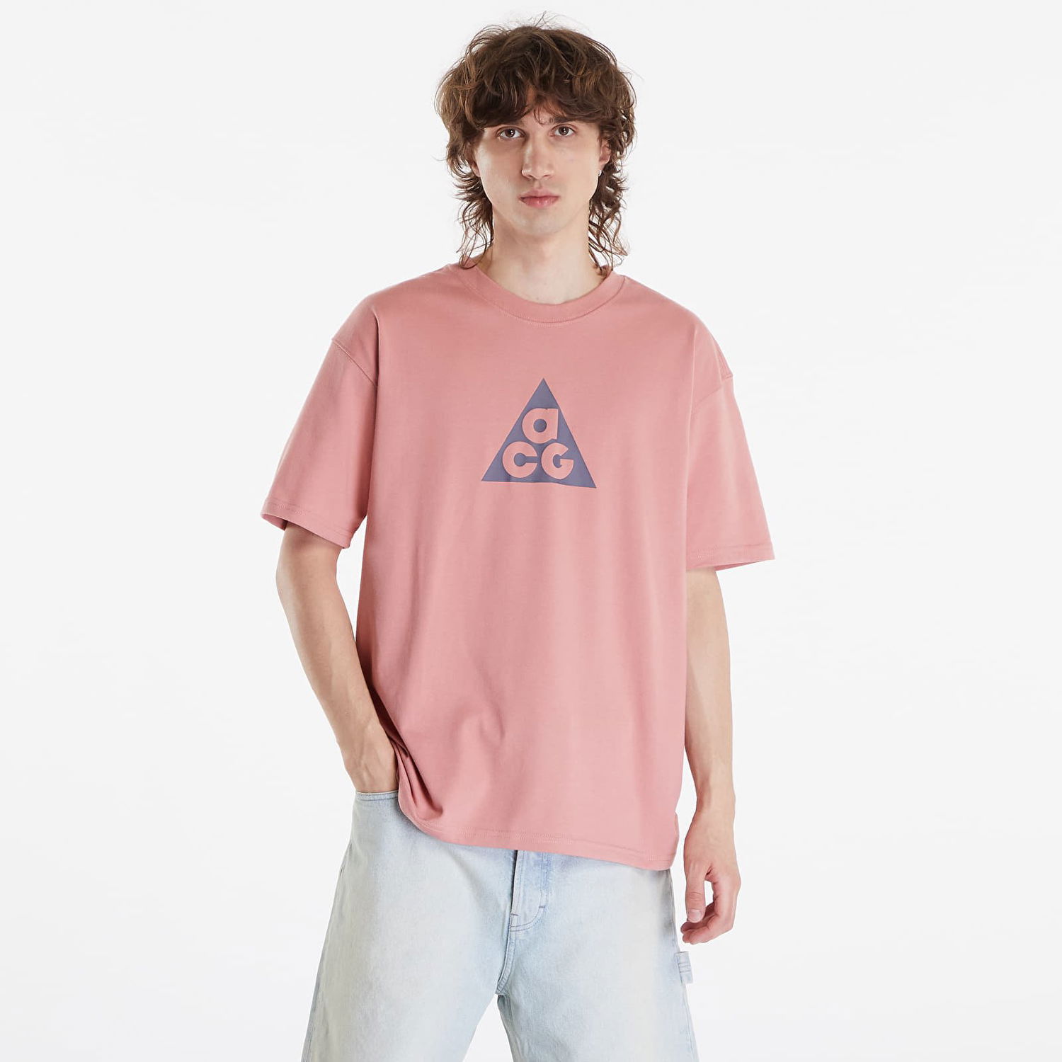 Tričko Nike ACG Dri-FIT T-Shirt Red Stardust Ružová | FQ3740-618, 0