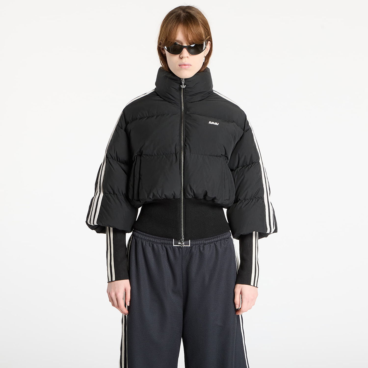 Prešívaná bunda adidas Originals AVAVAV Baby Puffer Čierna | JZ3024, 0