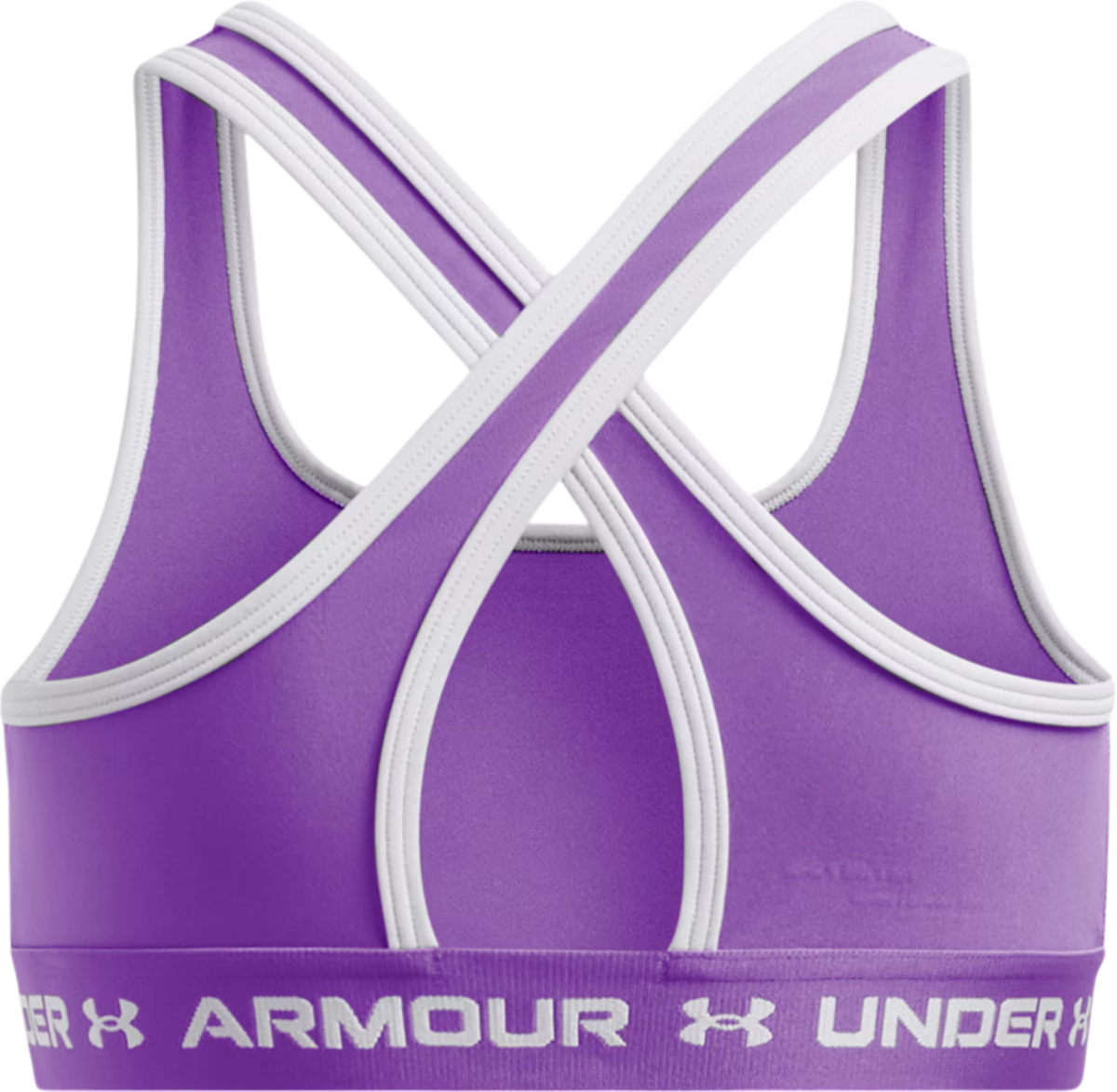 Podprsenka Under Armour Crossback Mid Sports Bra Fialová | 1369971-525, 1