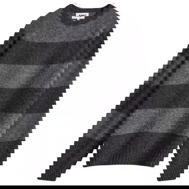 Sveter YMC Suedehead Stripe Knit Jumper Šedá | P8XMB-02, 1