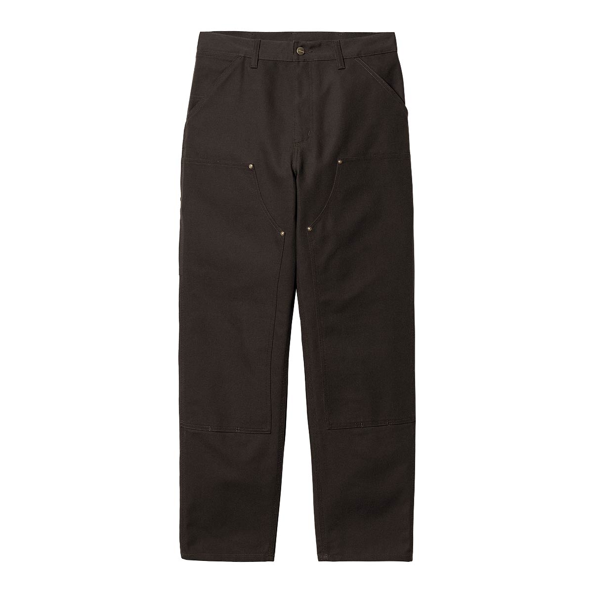 Nohavice Carhartt WIP Double Knee Pant Hnedá | I031501.4701, 1