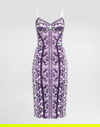 Dolce & Gabbana Majolica-Print Sheath Dress