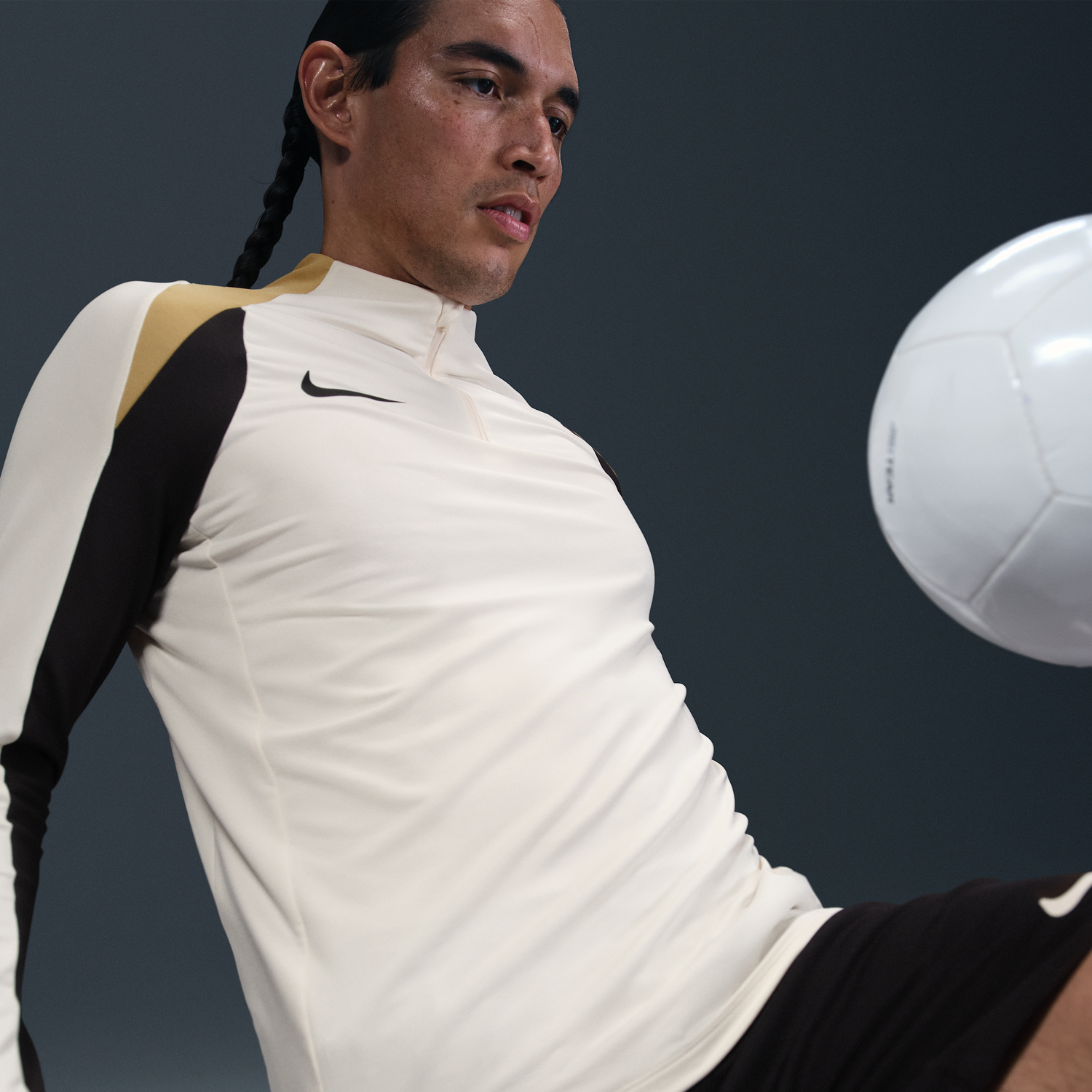 Tričko Nike Nike Strike Dri-FIT Football Drill Top Biela | FN2403-110, 1