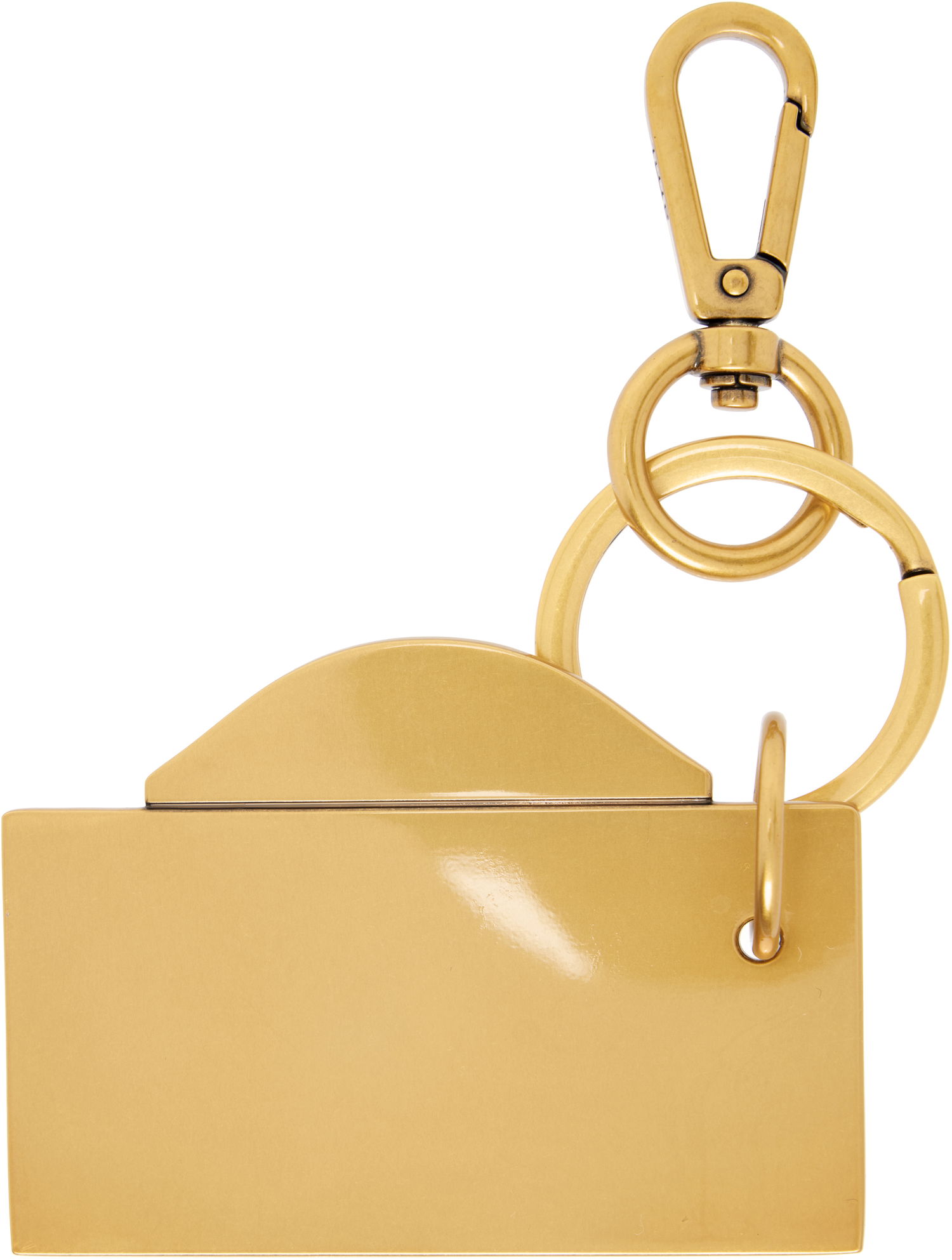 Kľúčenka AMI AMI Street Plate Keychain Metalická | UKR913.369, 1