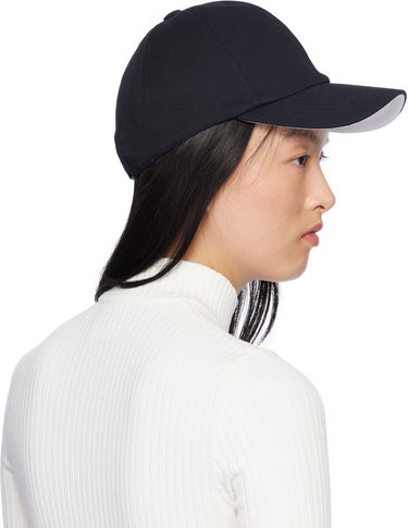 Šiltovka Courrèges Courrèges Signature 'AC' Cotton Cap Čierna | 125ACT039CO0024, 2
