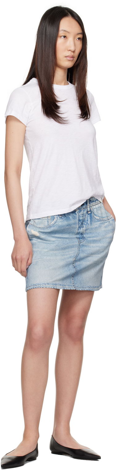 Sukňa rag & bone rag & bone Miramar Terry Miniskirt Modrá | WCW25PB0048204, 3
