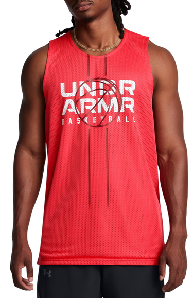 Tielko Under Armour Reversible Basketball Jersey Červená | 1387088-713, 0