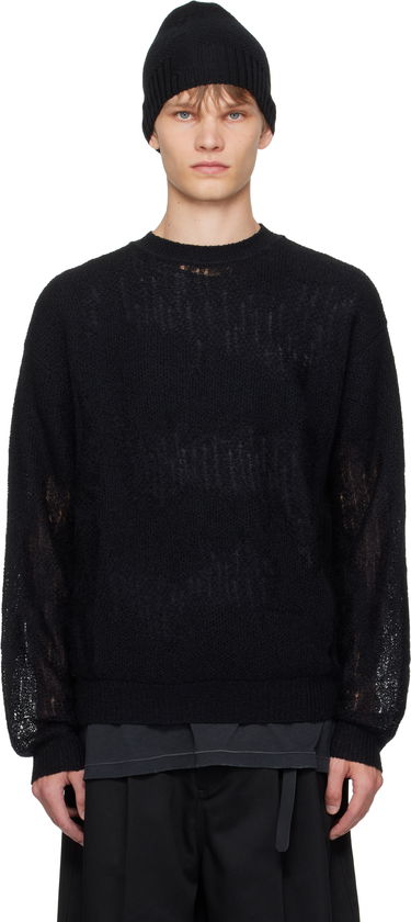 Sveter Ann Demeulemeester Ann Demeulemeester Kamillo Oversize Sweater Čierna | B0013187-KN070-099, 0