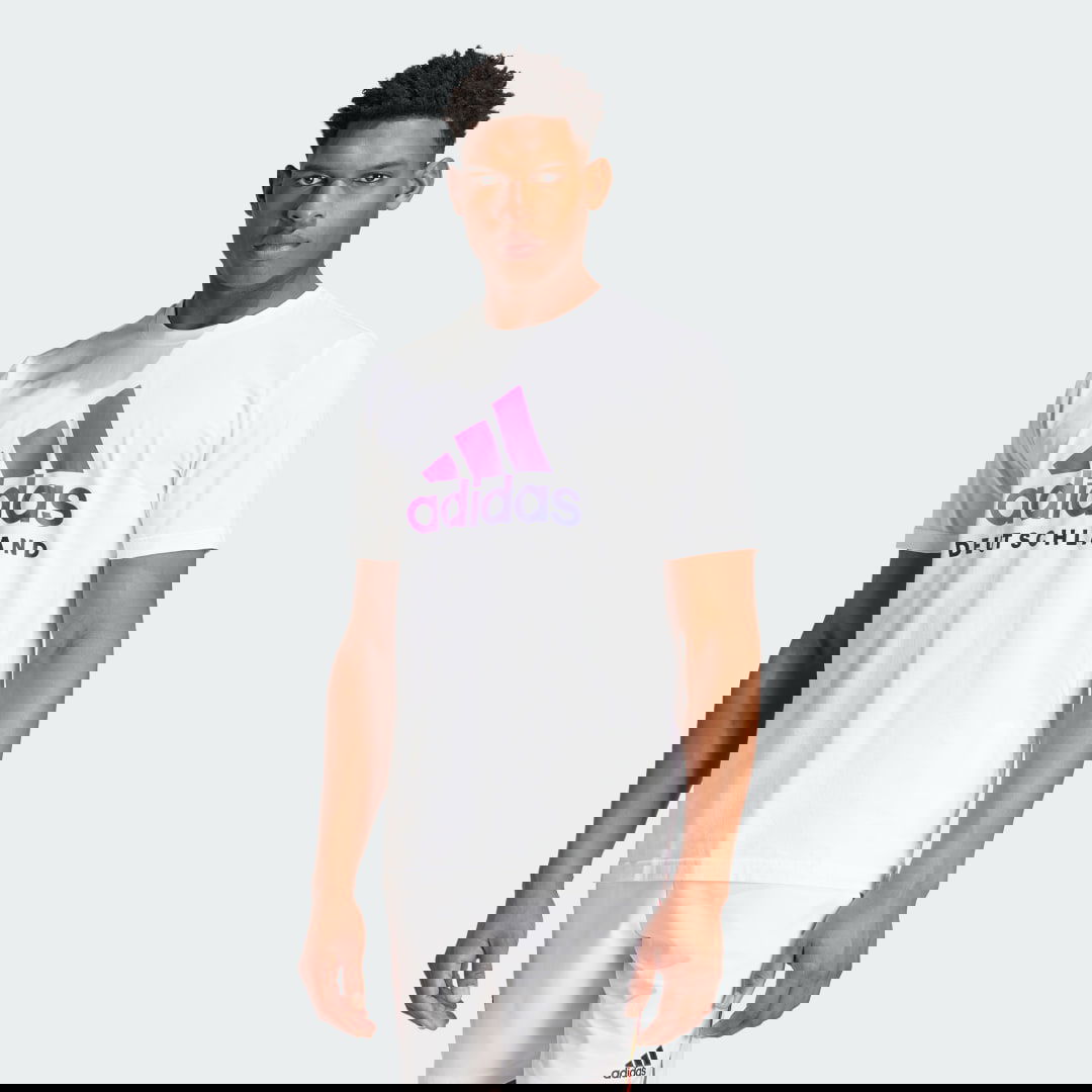 Tričko adidas Performance Germany DNA Graphic Biela | IN6492, 0
