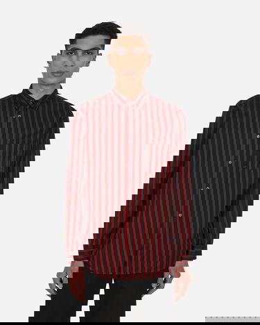 Košeľa Comme des Garçons Yarn Dyed Stripe Shirt Čierna | FI-B017 1, 1