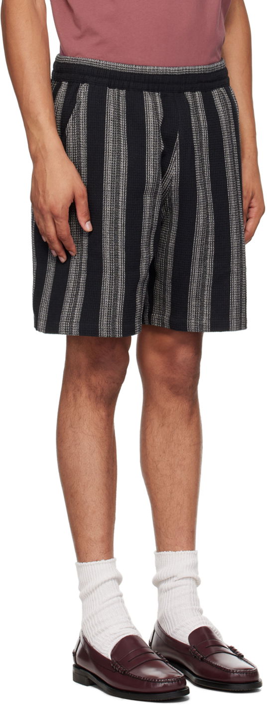 Šortky Carhartt WIP Striped Relaxed Fit Shorts Čierna | I033692, 1