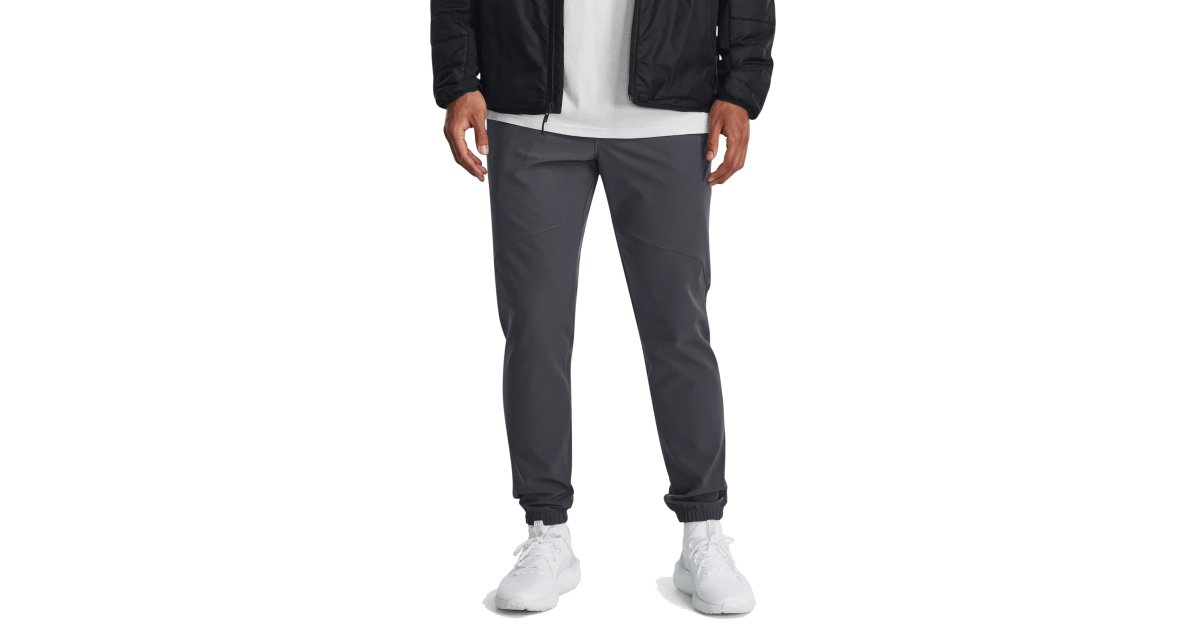 Nohavice a džínsy Under Armour Stretch Woven Cold Weather Šedá | 1379683-012, 1