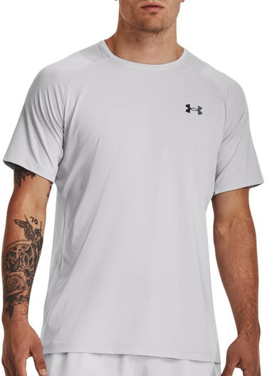 Tričko Under Armour Rush Emboss Tee Biela | 1376790-014, 0