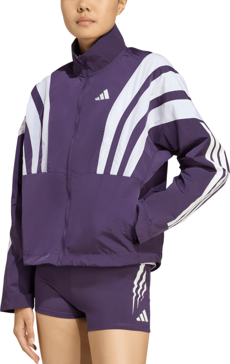 Bunda adidas Originals Adizero New York City Track Jacket Fialová | jy6994, 0