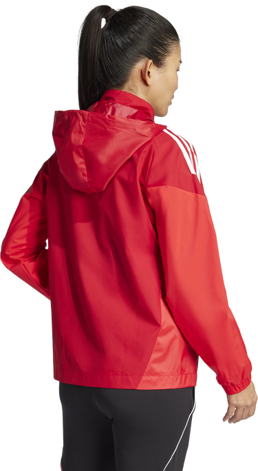 Vetrovka adidas Originals adidas TIRO25C Hooded Jacket Červená | ji6535, 3