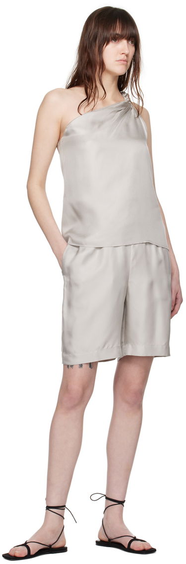 Šortky Loulou de Saison Loulou de Saison Zinia Shorts Šedá | ZINIA, 3